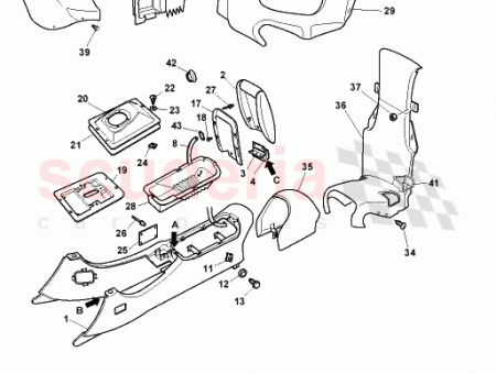 Photo of RETAINER SEAL RR QTR LH 83…