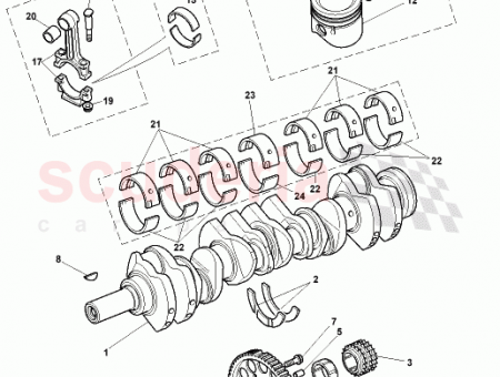 Photo of Bearing shell main centre cr case Grade 3…