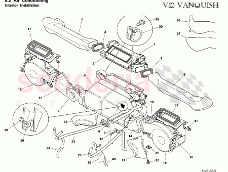 Photo of DUCT SIDE FLV LH LHD 1R12 890755…