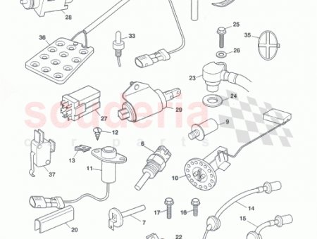 Photo of HARNESS OIL PRESSURE TRANSDUCER 37…