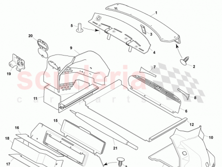 Photo of Trim Assy Trunk Lid 8D33 580374…