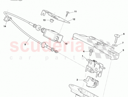 Photo of Latch assy hood 1X43 1670…