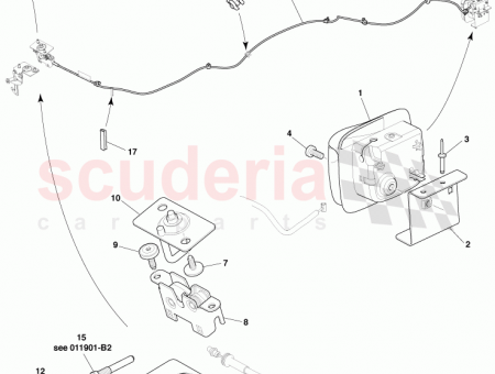 Photo of ASSY LATCH HOOD RH AG33 64…