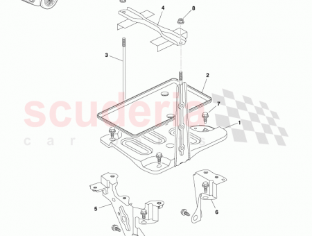 Photo of Clamp Sub Assy Battery AUTO 74404…