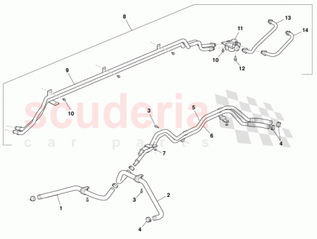 Photo of Pipe Assembly Engine Bay Outlet CD33 7W093…