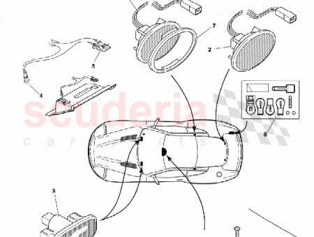 Photo of ROOF CONSOLE PAINTED HOUSING KIT 4R12 836185…