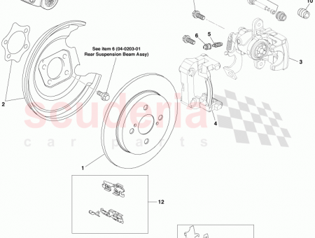 Photo of Caliper Assy Disc Brake Rear LHS 47850…