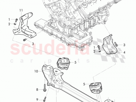 Photo of engine mounting bracket 3W0 199 308…