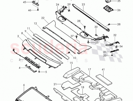 Photo of curtain for rear window 3Y5 862…