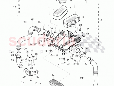 Photo of suction hose 36A 129 628…