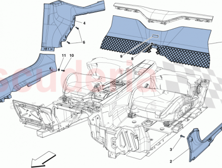 Photo of COMPL LH LOWER B PILLAR TRIM…