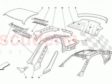 Photo of ROOF LINING FRAME…