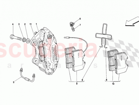 Photo of KIT OF FRONT PADS WITH…