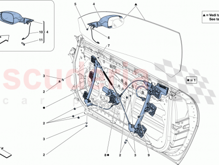 Photo of LH EXTERNAL REAR VIEW MIRROR SHELL…