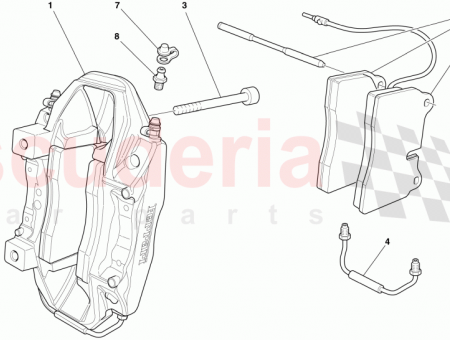 Photo of REAR RH CALLIPER WITH PADS…