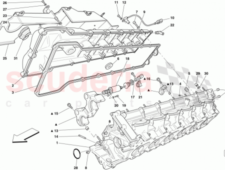 Photo of RH CYLINDER HEAD COVER…