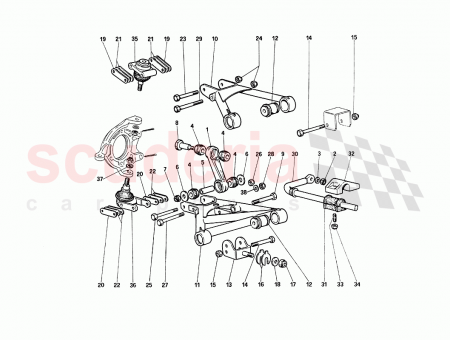 Photo of Upper adjusting plate for caster angle…