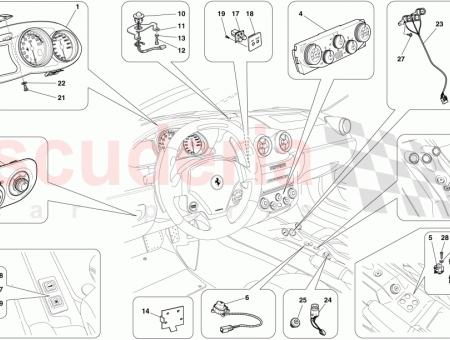 Photo of UPPER DASHBOARD INSTRUMENTATION MOUNTING BRACKET…