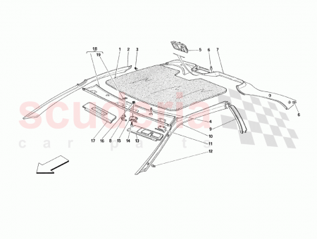 Photo of REAR LH POST COVERING MOULDING…