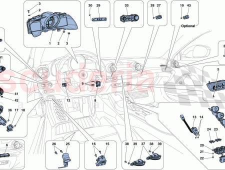 Photo of LIGHTS AND REAR FOG LIGHT SWITCH…