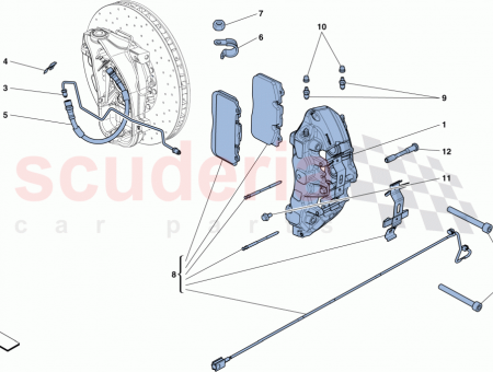 Photo of BRAKE PIPE FROM CALIPER TO LH HOSE…