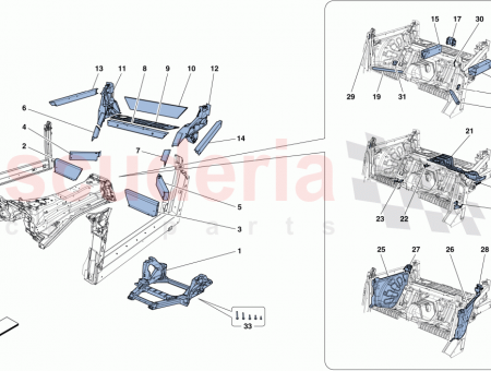 Photo of RH UPPER REAR DIAGONAL BRACE…