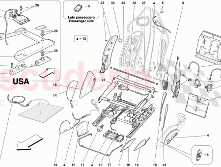 Photo of LH SEAT CUSHION FRAME…