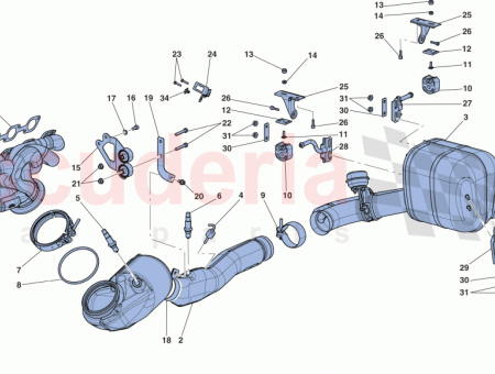 Photo of V CLAMP FOR FASTENING CATALYTIC CONVERTER TO MANIFOLD…