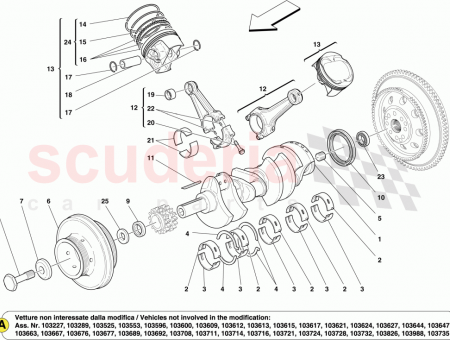 Photo of PISTON COMPL WITH RINGS LH CYLINDER BANK…