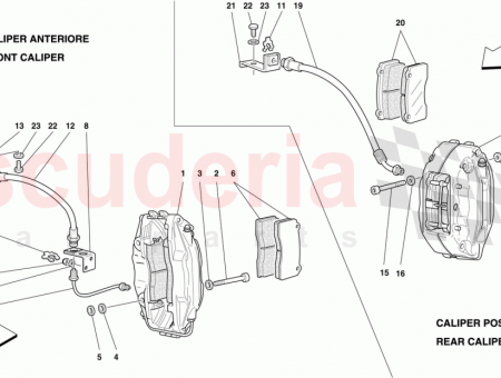 Photo of L H FRONT CALIPER UNIT WITH PADS…