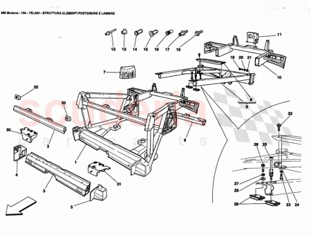 Photo of L H BRACKET LOWER FIXING ROLL BAR…