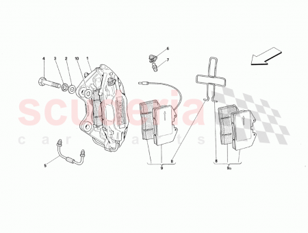 Photo of FRONT CONNECTION PIPE CALIPERS BREMBO…