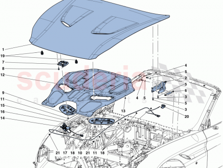 Photo of COMPL LH LID HINGE…