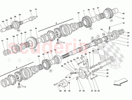 Photo of PRIMARY SHAFT BEARING OIL PUMP SIDE…