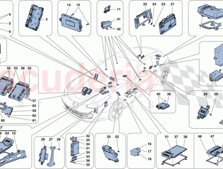 Photo of ADAPTIVE HEADLIGHT NODE ECU…