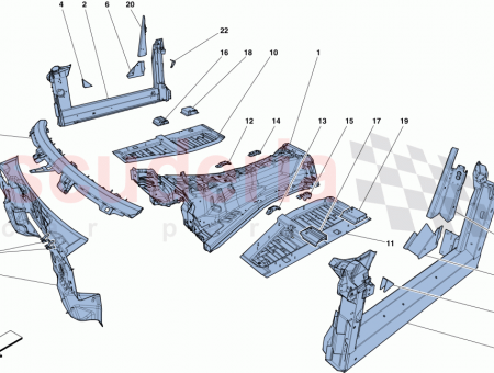 Photo of UPPER FRONT CONNECTOR ELEMENT…