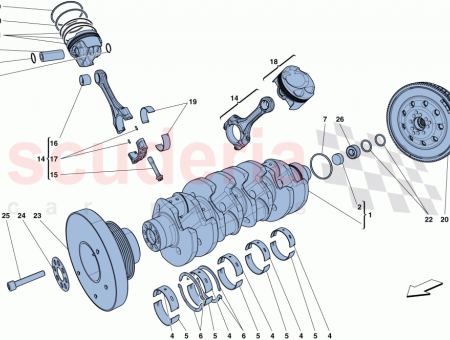 Photo of COMPL PISTON LH BANK…