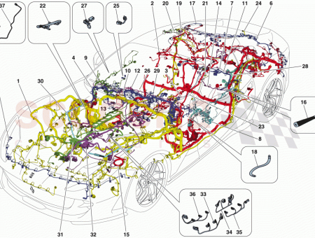 Photo of PASSENGER DISPLAY WIRING HARNESS…