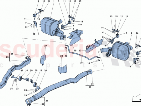 Photo of REAR LH SILENCER…