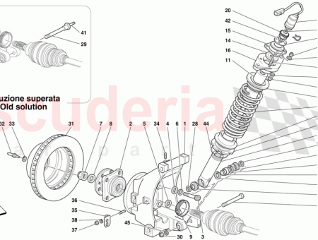 Photo of L H REAR HUB HOLDER…