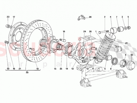 Photo of Left stub axle…