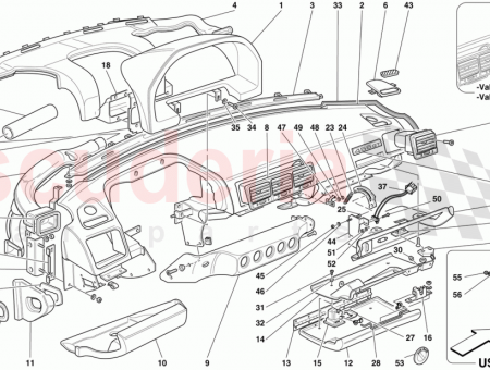 Photo of UPHOLSTERED INSTRUMENT CENTRAL PANEL…