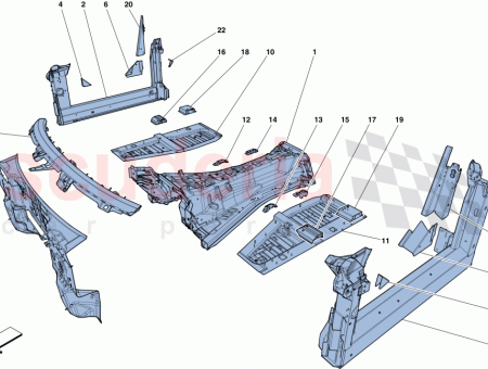 Photo of OUTER LH FRONT SEAT BRACKET…