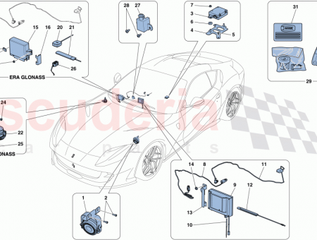 Photo of COMPL ANTI THEFT SYSTEM SIREN…