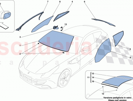 Photo of ROOF GLASS PANEL…