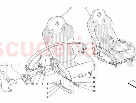 Photo of L H SEAT OUTER ARTICULATED JOINT COVER…