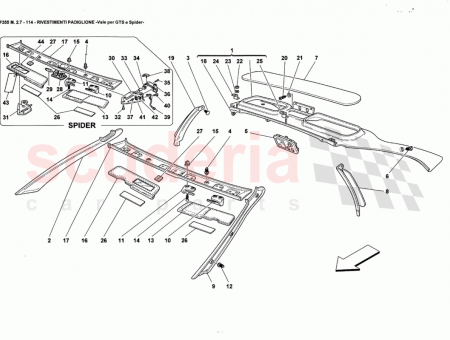 Photo of REAR ROOF LINING…