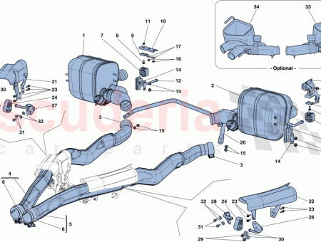 Photo of RH REAR BRACKET ON SILENCER…