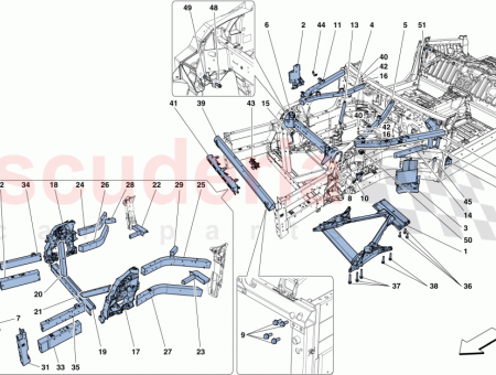 Photo of LH OUTER FIREWALL ENDPIECE…