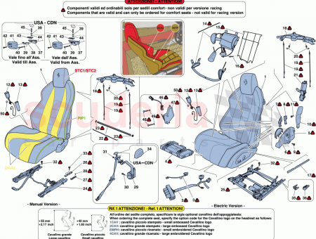 Photo of LH SEAT COMPLETE WITH GUIDE RAILS…